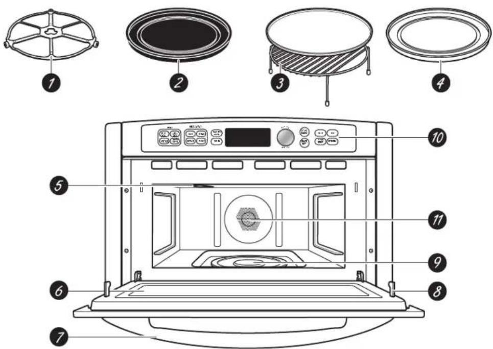 GE SCB1000KWW - Oven features - 1