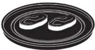 GE SCB1000KWW - Foods can touch but should not overlap. - 2
