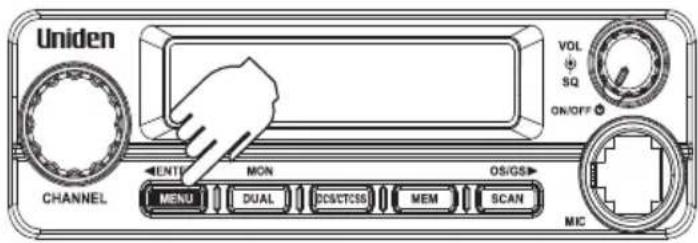UNIDEN UH5045 - Operating the UHF CB Transceiver in Duplex Mode - 1
