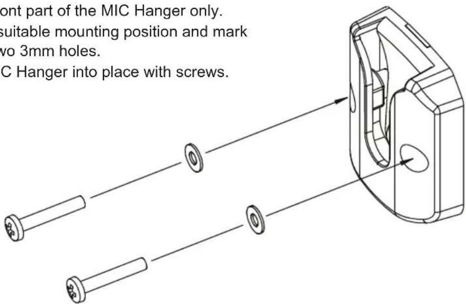 UNIDEN UH5045 - Conventional Mounting with Screws - 1