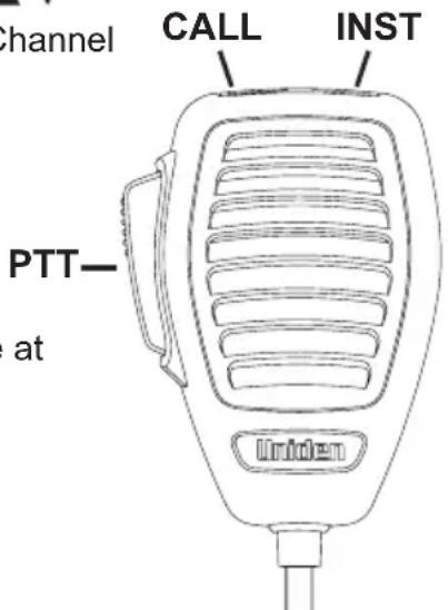 UNIDEN UH5045 - Transmitting - 1