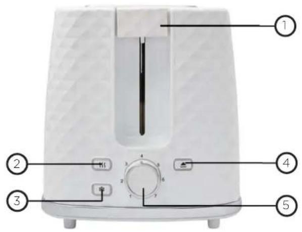 WESTINGHOUSE WHKTPK09K - PARTS AND FEATURES - 1