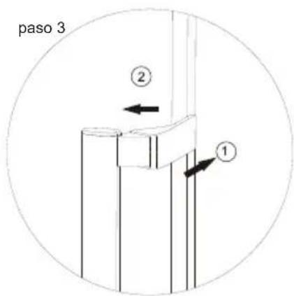 paso 3 ② ①