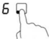 Bellini BPD270EC - Activate the double zone (e.g. power level is 6) - 1