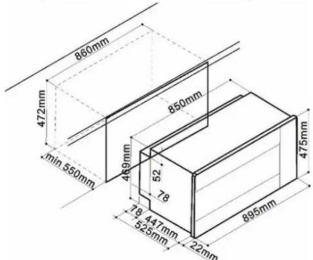Bellini BP590EG - Cabinet Construction For Your Appliance - 1