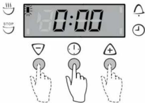 Bellini BP590EG - Cooking Duration Setting - 1