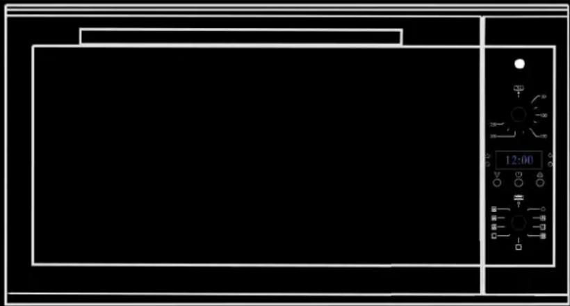 Bellini BP590EG - 90cm Built In Oven - 1