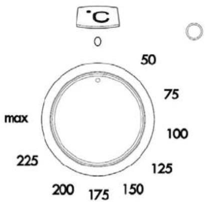 Bellini BPT250EG - Select the Temperature - 1