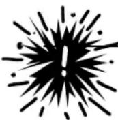 GE Profile WPRB9250CWW - ▲WARNING! - 1