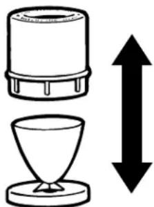 GE WKSE5260EWW - The Agitator Cap or Fabric Softener Dispenser (depending on model) - 2