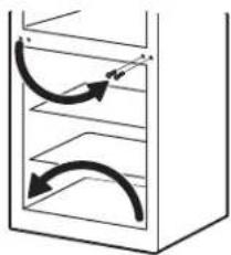 GE GTS18CBDWW - 3REMOVE THE FRESH FOOD DOOR (CONT.) - 1