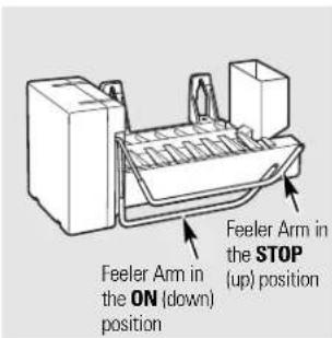 GE GTS22QBPCC - Automatic Icemaker (on some models) - 1