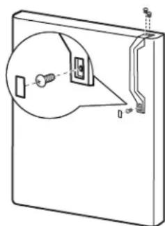 GE GTS12BBPRCC - ATTACH FRESH FOOD DOOR HANDLE TO THE RIGHT - 4