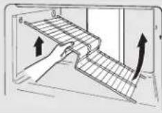 GE GTJ17BCTSA - About the freezer compartment shelves. - 2