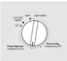 GE GSC3500NBB - Rinse Only - 1