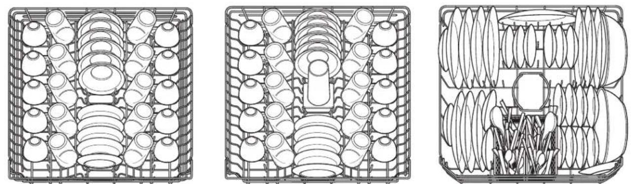 GE GSC3500NBB - Loading place settings... - 1