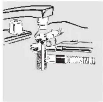 GE GSC3400JWW - How to Connect the Unicouple - 1