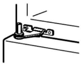 GE GTS18HCMCC - Rehang the fresh food door - 4