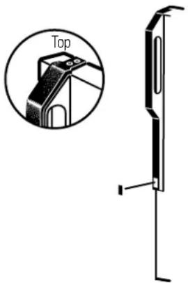 GE GTS18HCMCC - Transfer fresh food door handle - 2