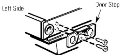 GE GTS17BBRRWW - Transfer door stop - 1