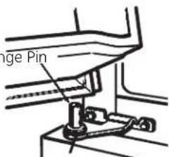 GE GTH18LCDBB - Re-hang the freezer door - 1