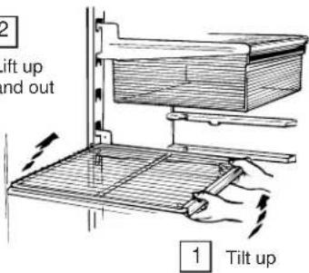 GE TBT14SABAA - Half-Width Shelves - 1