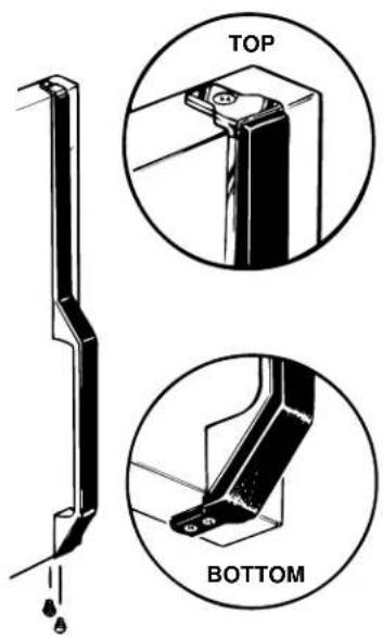GE TBT14SABAA - Transfer the frozen food storage compartment door handle to the right. - 1