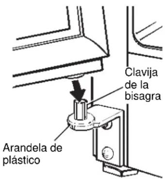 GE TBT14SABAA - VUELVA A COLOCAR LA PUERTA DE LOS ALIMENTOS FRESCOS. - 1