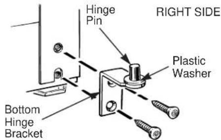 GE TBT14SABAA - REVERSE CABINET HARDWARE. - 1
