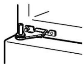 GE GTS18FBRCC - Rehang the fresh food door - 4