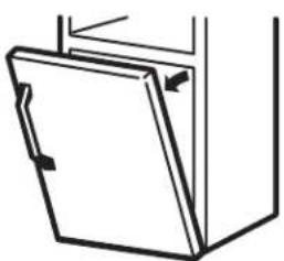 GE GTS18CCDBB - REMOVE THE FRESH FOOD DOOR - 3