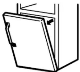 GE GTS17BCRRWW - REMOVE THE FRESH FOOD DOOR - 3
