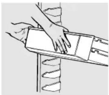 GE TBX18SYBAA - Two-Position Freezer Shelf - 2