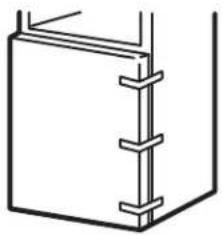 GE GTS18GCSBB - REMOVE THE FRESH FOOD DOOR - 1