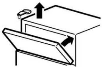 GE GTT18HBMCC - Rehang the frozen food compartment door - 2