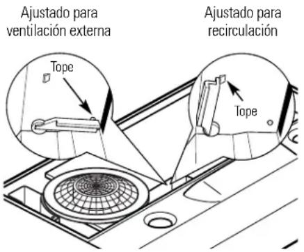 GE Profile JV665HCC - ESCOGER LA OPCIÓN DE VENTILACIÓN (para los modelos de serie JV5 solamente) - 1