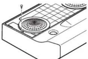 GE Profile JV665HCC - COLOQUE LA TAPA DEL CABLEADO - 1