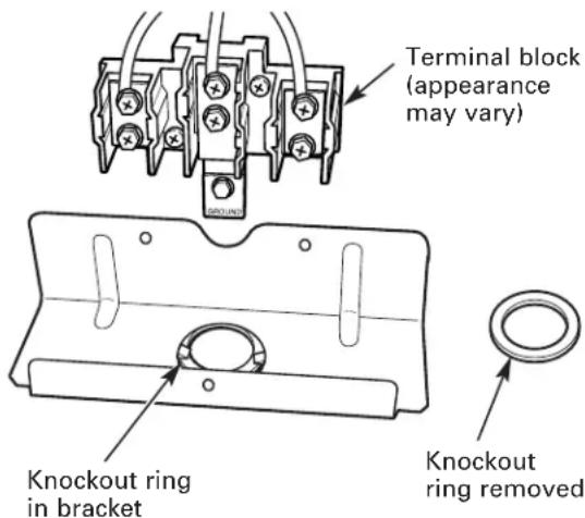 GE JB600CDCC - POWER CORD AND STRAIN RELIEF INSTALLATION - 2