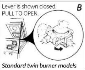 GE JGBS17DEMWW - CONVERT TO LP GAS (or convert back to natural gas from LP) - 4