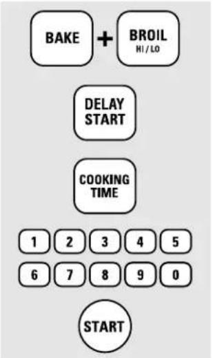 GE JGBP80CEHCC - How to Set for Regular Baking/Roasting - 1