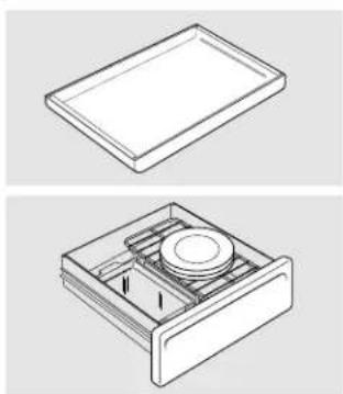 GE JGBP80CEHCC - Using the electric warming drawer. (on some models) - 1