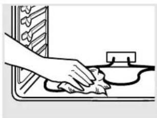 GE Profile JDP47BFBB - Using the self-cleaning oven. - 1