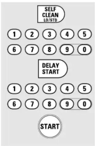 GE Profile JDP47BFBB - How to Set the Oven for Cleaning - 1