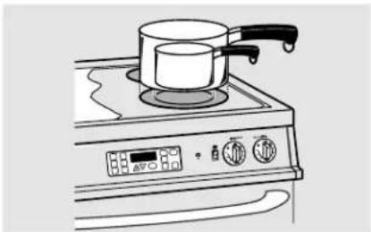 GE Profile Performance JS960BBBB - Dual Surface Unit Control Knob - 1