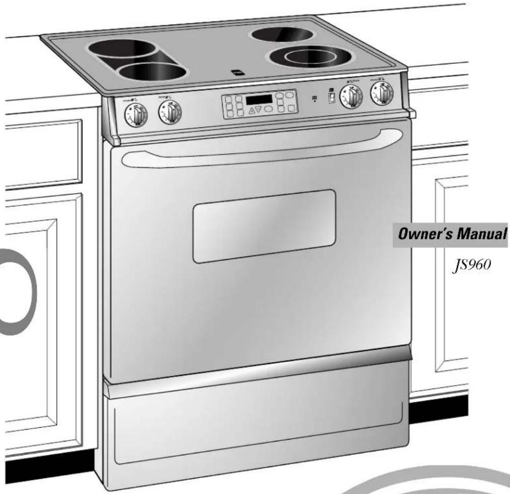 GE Profile Performance JS960BBBB - Electric Slide-In Ranges - 1