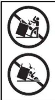 GE JSS28BKBB - WARNING! - 2