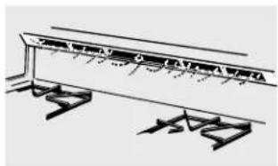 GE JGBP29DEMBB - To raise the cooktop: - 1