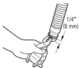 GE WSKS3040EWW - IMPORTANT: Do not use any lubricant other than water. - 1