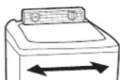 GE WSKS3040EWW - LEVEL THE WASHER - 1