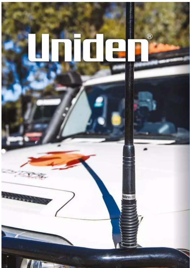 UNIDEN AT885BK TWIN - BUILT RUGGED - 2